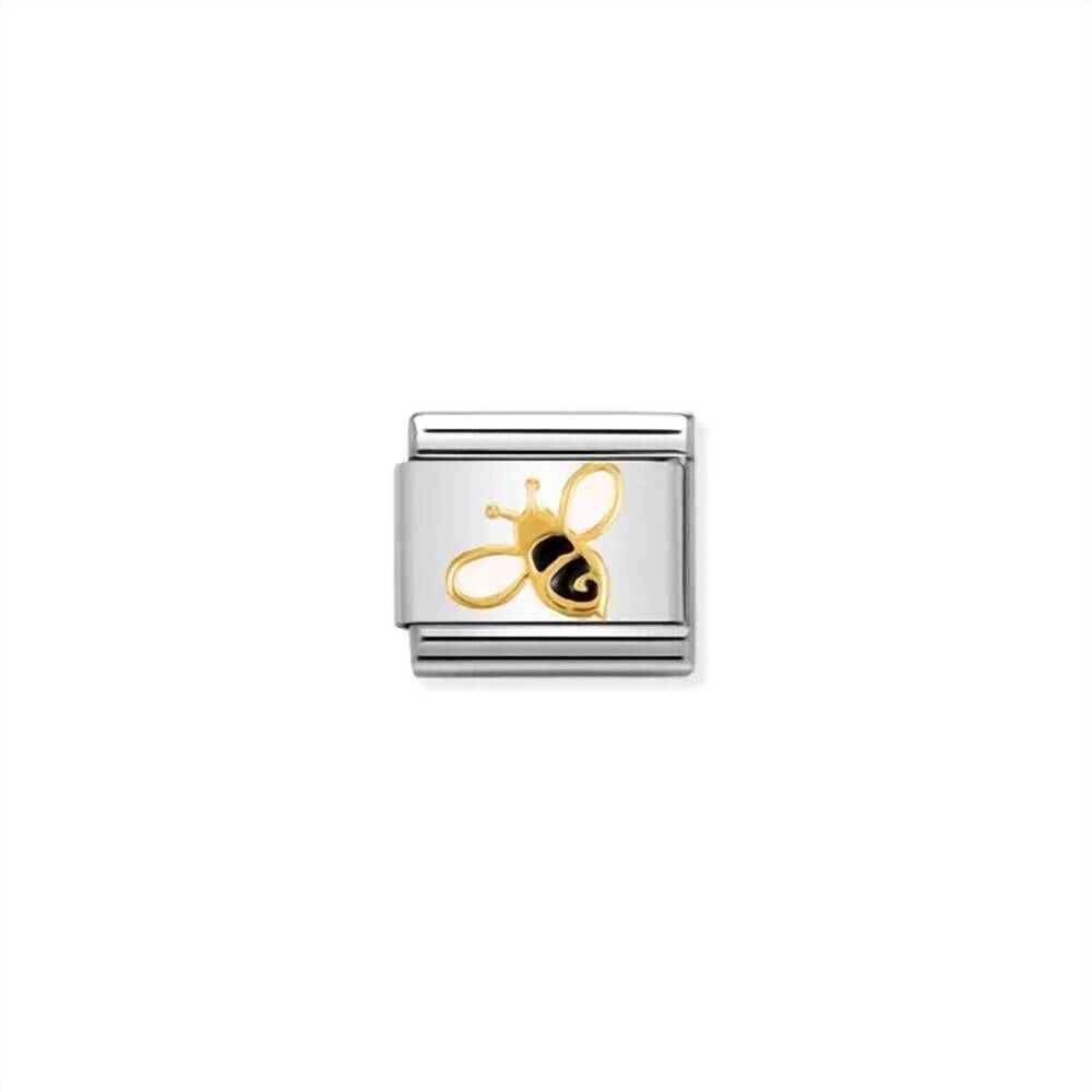 NEW NOMINATION unisex animals links bracelet in bee